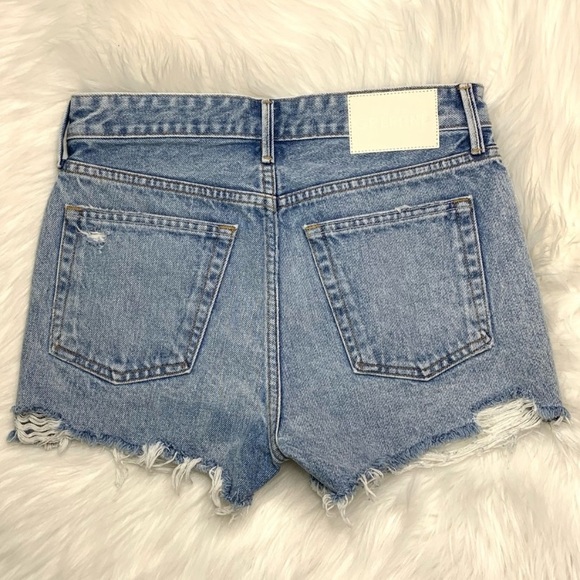 GRLFRND Helena High Rise Cut Off Shorts in NEWPORT SIZE 25 - Picture 10 of 12
